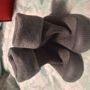 Cozy Gray Kids Shoes